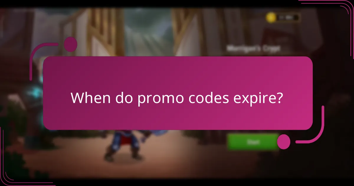 When do promo codes expire?